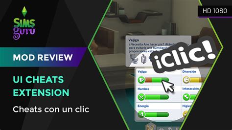 9 Jan 2022 ... How to use UI cheats to fix one need at a time in The Sims 4! Download this mod! https://www.patreon.com/posts/ui-cheats-v1-16-26240068 I'm ...